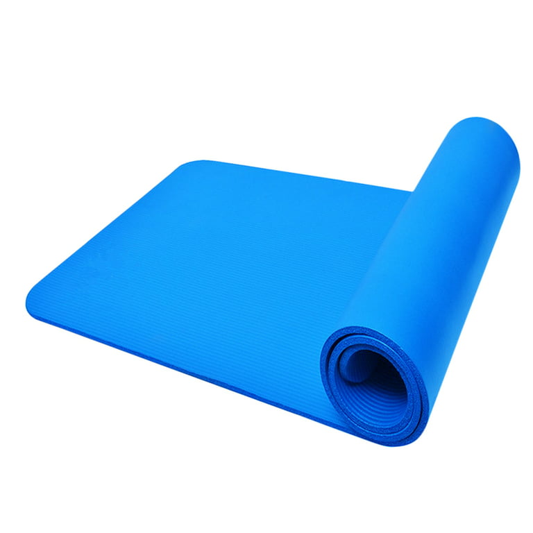 10mm Thick Yoga Mat Non-Slip Exercise Mat Pad with Carrying Strap and Mesh 